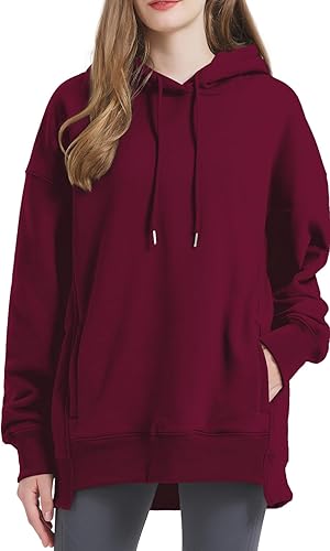 Women Oversized Pullover Fleece Sweatshirts