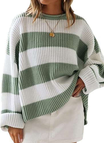 Comfy Loose Oversized Knitted Pullover Sweater